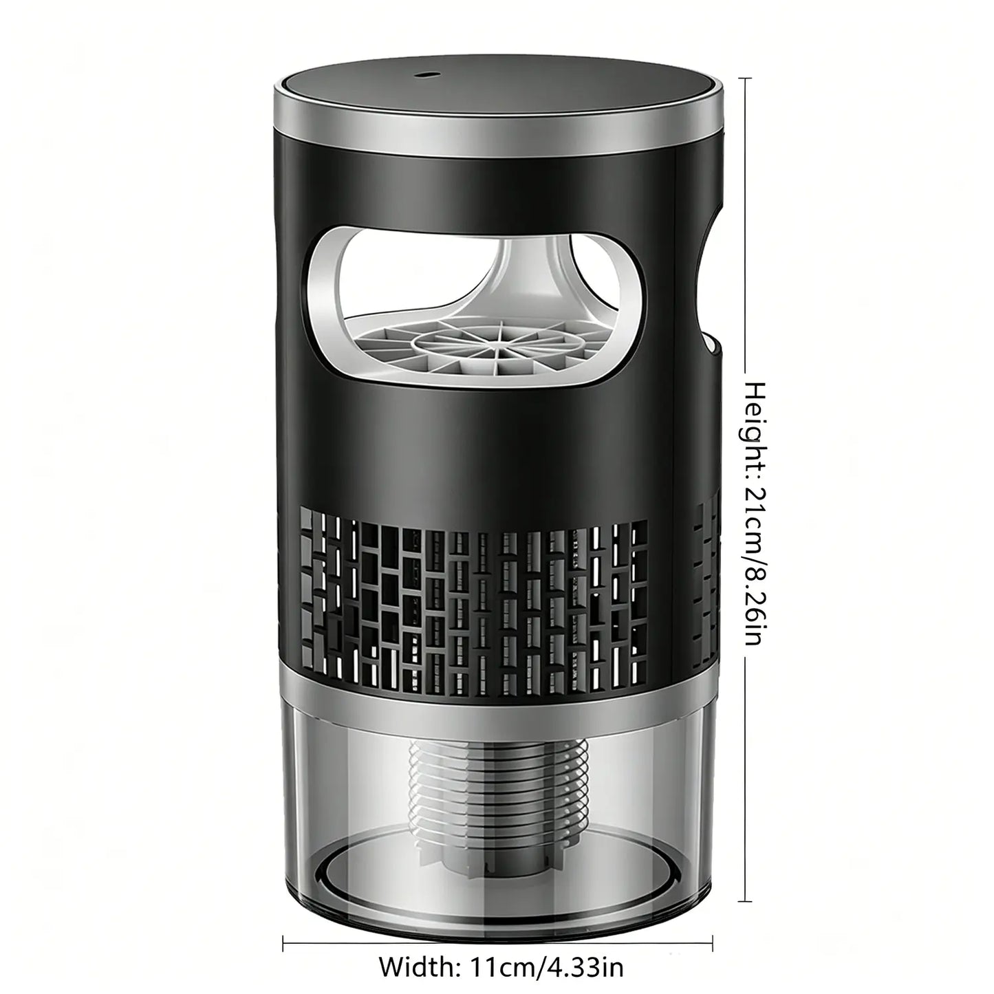 2026 Upgraded Indoor Plug-In Bug Zapper – UV Light & Suction Flying Insect Trap, Ultra-Quiet Design ,Electric Mosquito Killer, Fly Trap & Gnat Catcher for Bedroom, Kitchen, Indoor Plants & Home