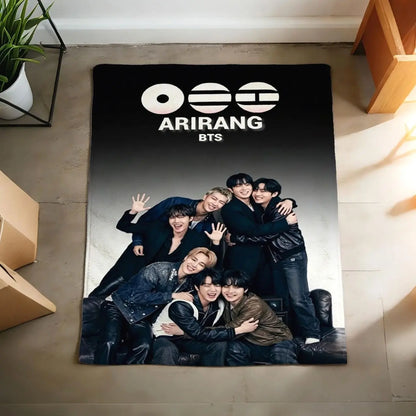 Arirang Soft Throw Blanket - New Album World Tour Edition