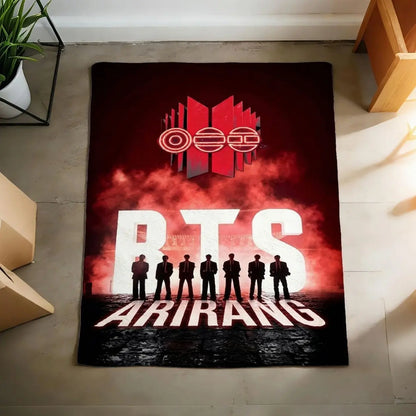 Arirang Soft Throw Blanket - New Album World Tour Edition