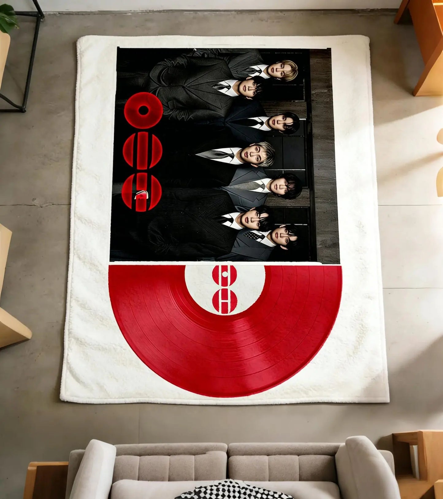 Arirang Soft Throw Blanket - New Album World Tour Edition