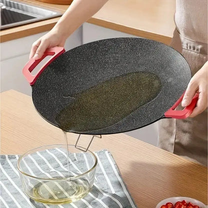 【Summervibes】Portable Electric Comal, Indoor Smokeless Korean BBQ Grill, Non-Stick Griddle for Tortillas, Adjustable Temperature Control, Asador De Carne Tiktokshopblackfriday