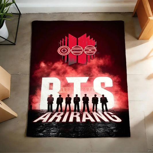 Arirang Soft Throw Blanket - New Album World Tour Edition
