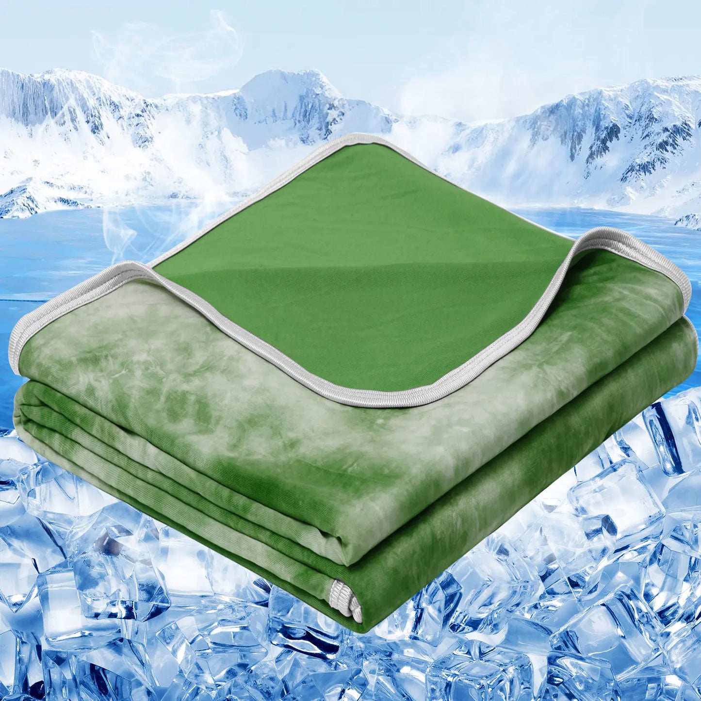 【Summervibes】Inhand Cooling Blanket Queen Size, Summer Blankets for Hot Sleepers & Night Sweat, Thin Blanket Cold Cool Lightweight Cooling Blanket for Couch Bed,Breathable Cooling Blanket,Light Blanket for Hot Sleepers,Comfy Bedding,Gift for Summer