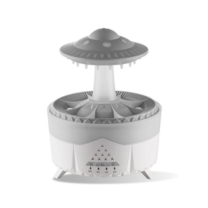 UFO Raindrop Humidifier - USB Aromatherapy Essential Oil Diffuser and Air Humidifier for Home Decor