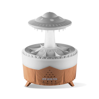 UFO Raindrop Humidifier - USB Aromatherapy Essential Oil Diffuser and Air Humidifier for Home Decor