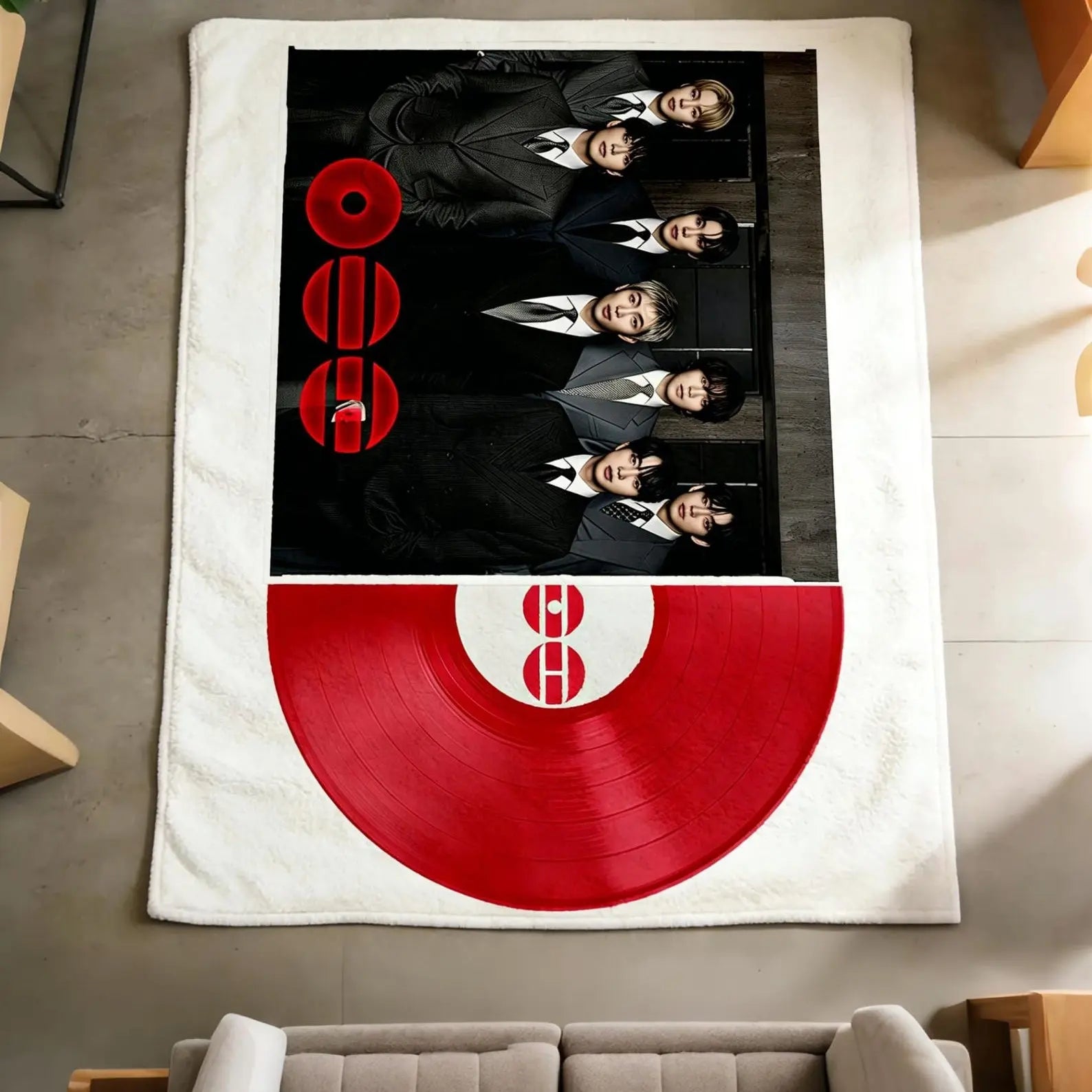 Arirang Soft Throw Blanket - New Album World Tour Edition